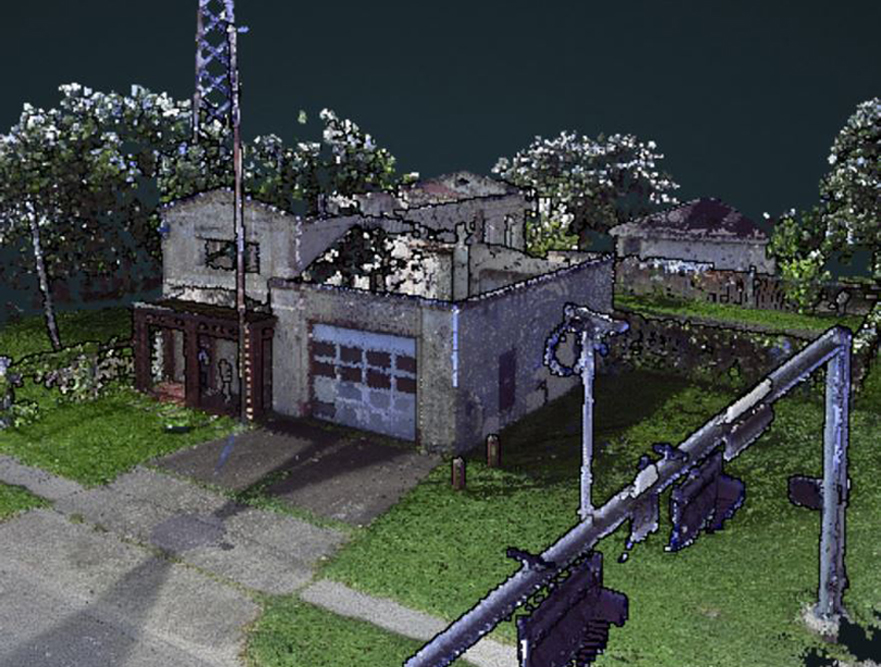Fire Station As-Built Fire Station No 27 historic building located at 6302 Lyons Avenue, Houston. This as-built survey is done using 3D Laser Scanning Equipment-precise Fire Station As-Built for the historic building located at 6302Lyons Avenue, Houston. This as-built survey is done using 3D Laser Scanning Equipment-precise
