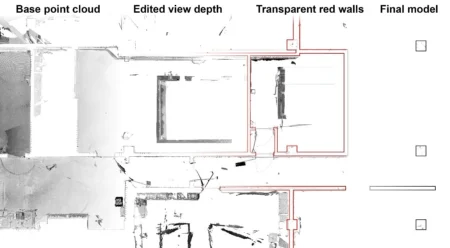 How to model with families from point clouds in Revit