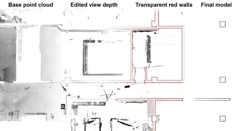 How to model with families from point clouds in Revit