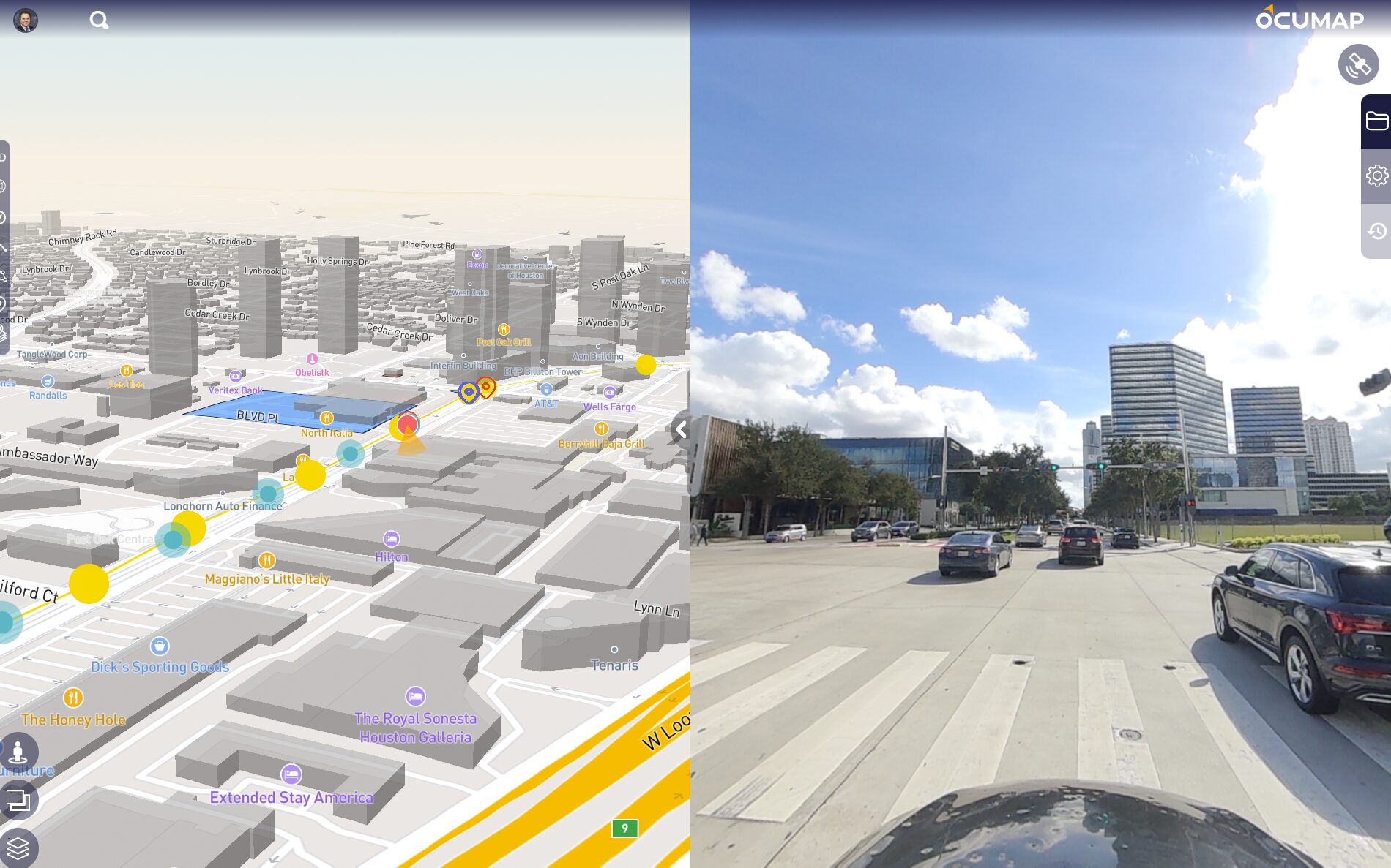 StreetMaps Street Level Video Log