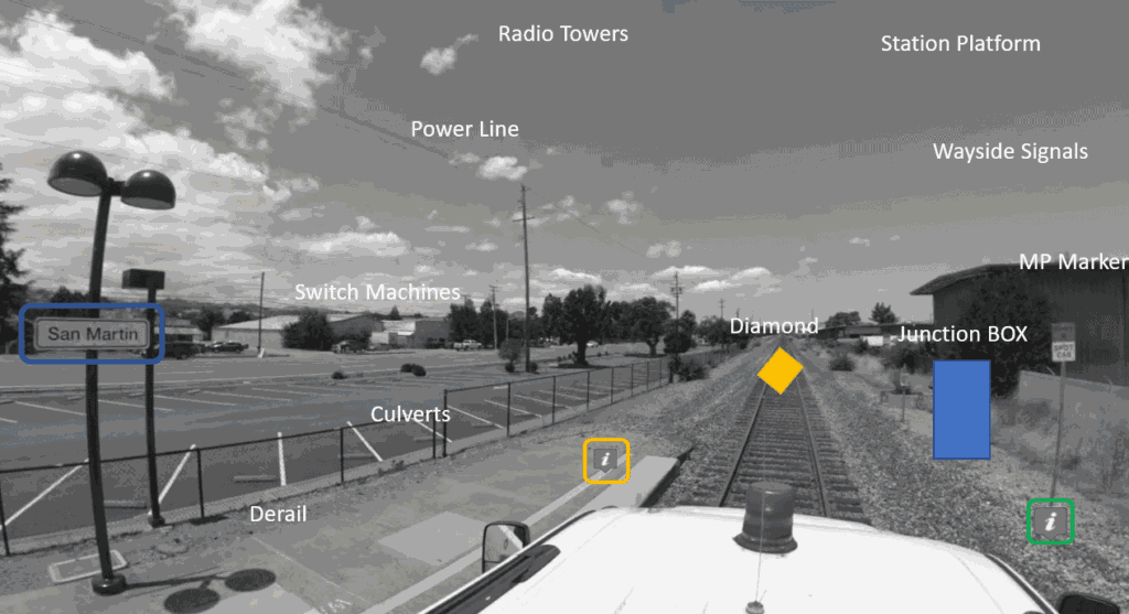 Railroad Asset Mapping LiDAR and Surface Imaging