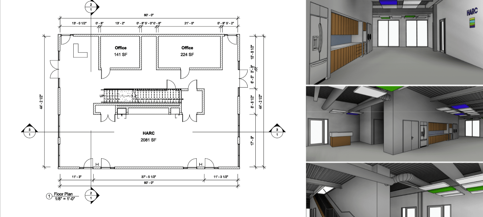 As-Built CAD drawings from laser scanning pointcloud data