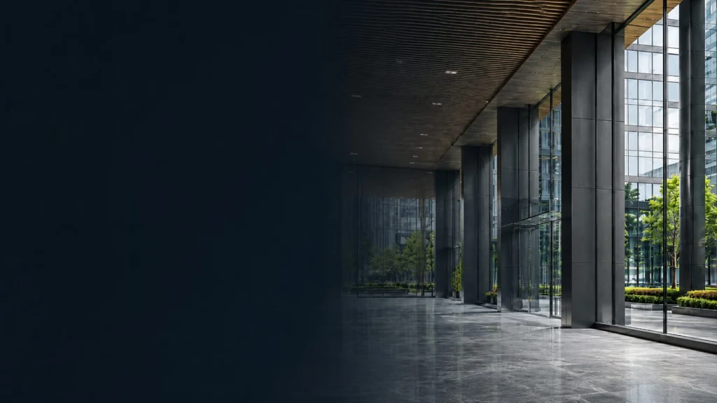Modern commercial building interior representing building documentation and industry insights