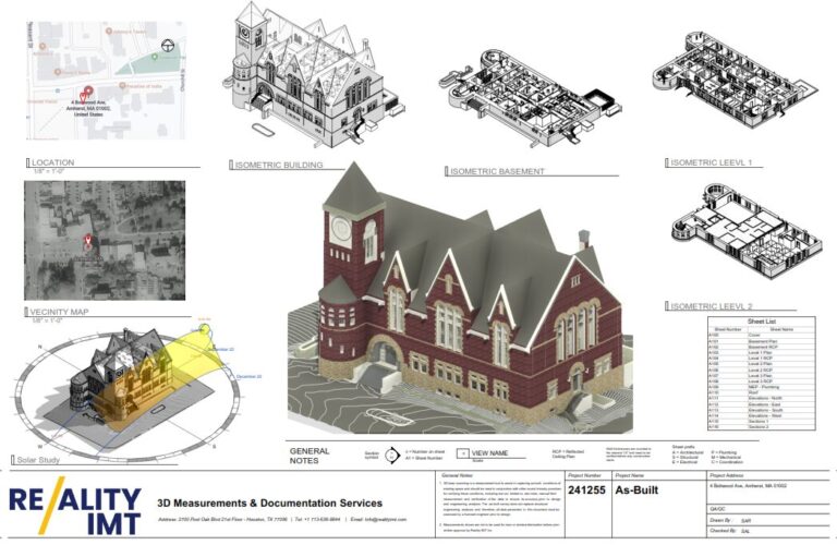 Large scale reality capture and existing condition documentation