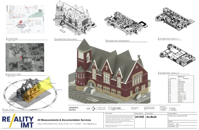 Large scale reality capture and existing condition documentation