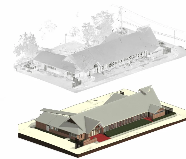 As-is Revit model for historical buildings
