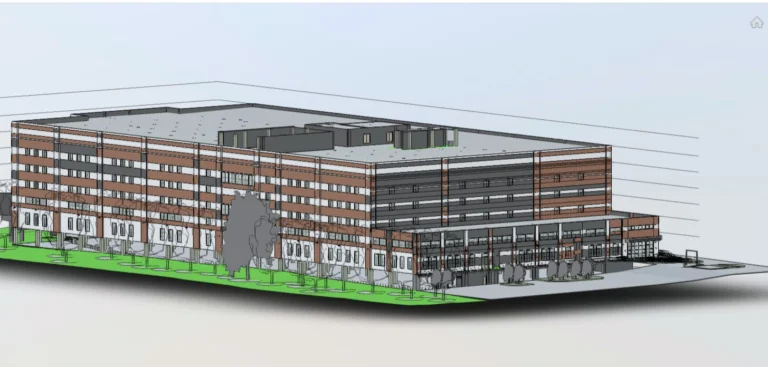 As-built Revit model- Correctional Facility