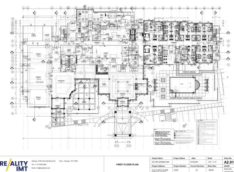 Final deliverable sheet or Revit model view used for existing-condition documentation.